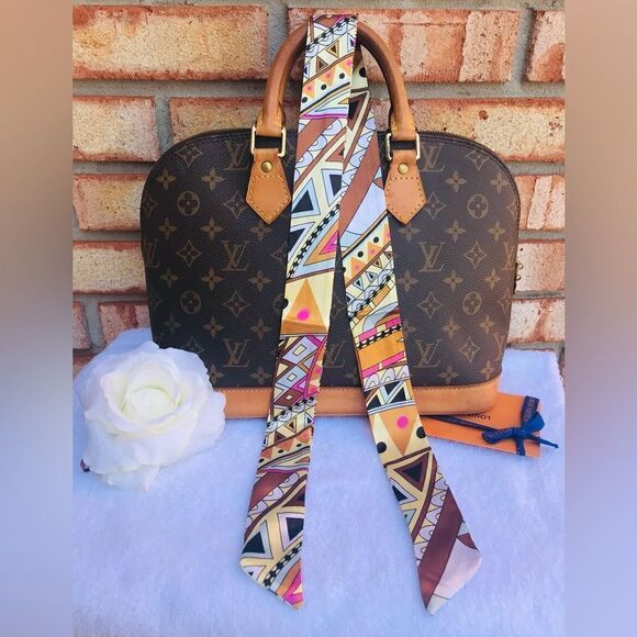 Silk Scarf Twilly (one pair) - Picture 2 of 3